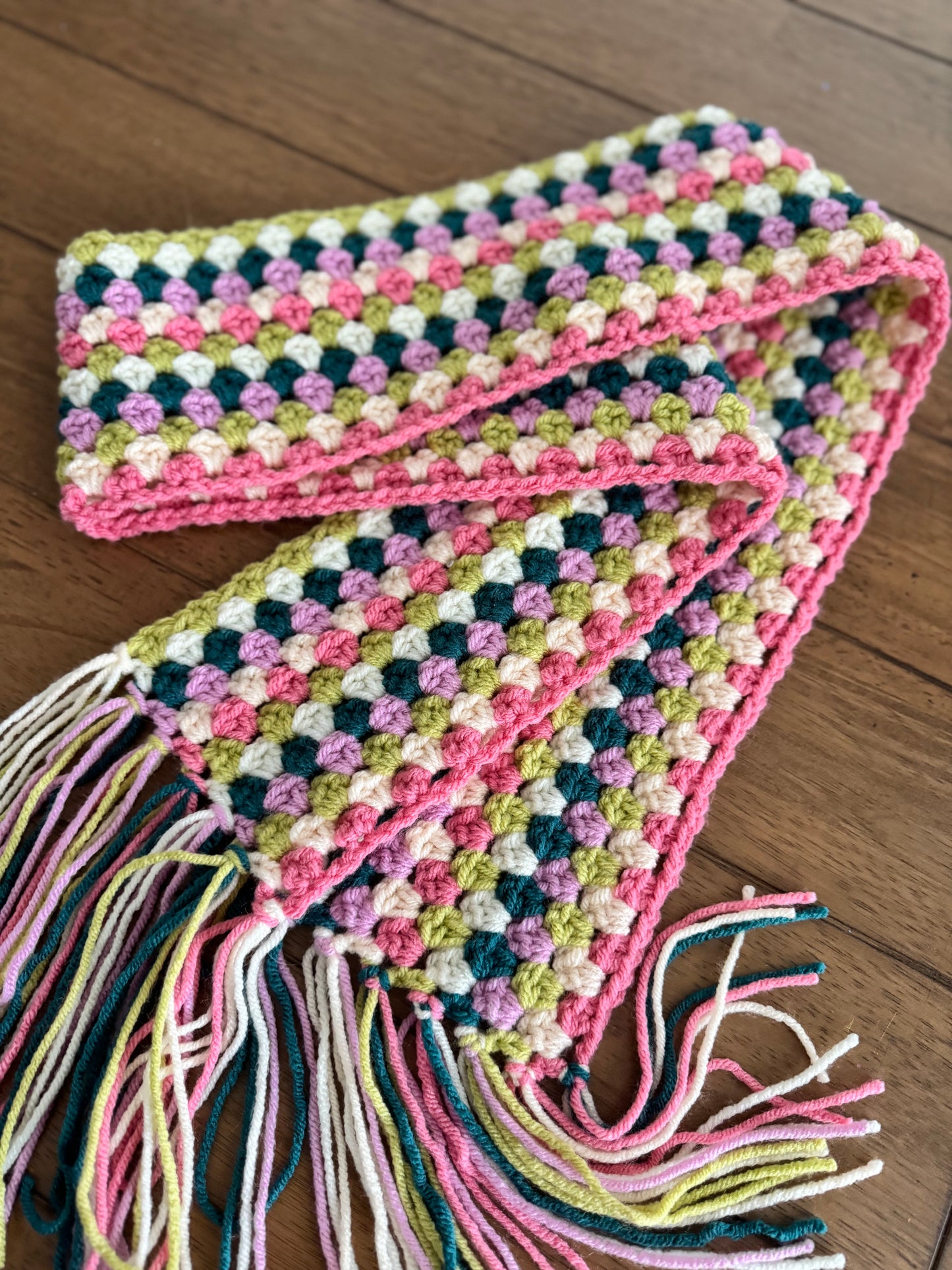 Sunshine Scarf Crochet Pattern