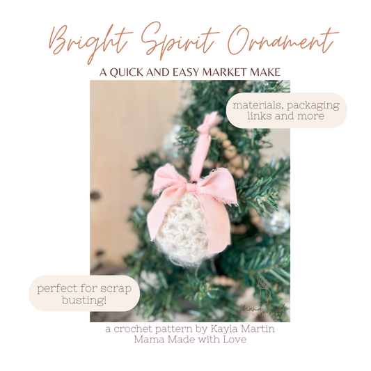 Bright Spirit Ornament Crochet Pattern