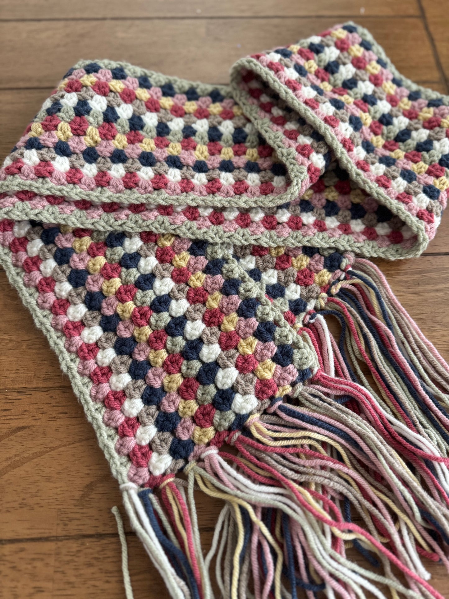 Sunshine Scarf Crochet Pattern