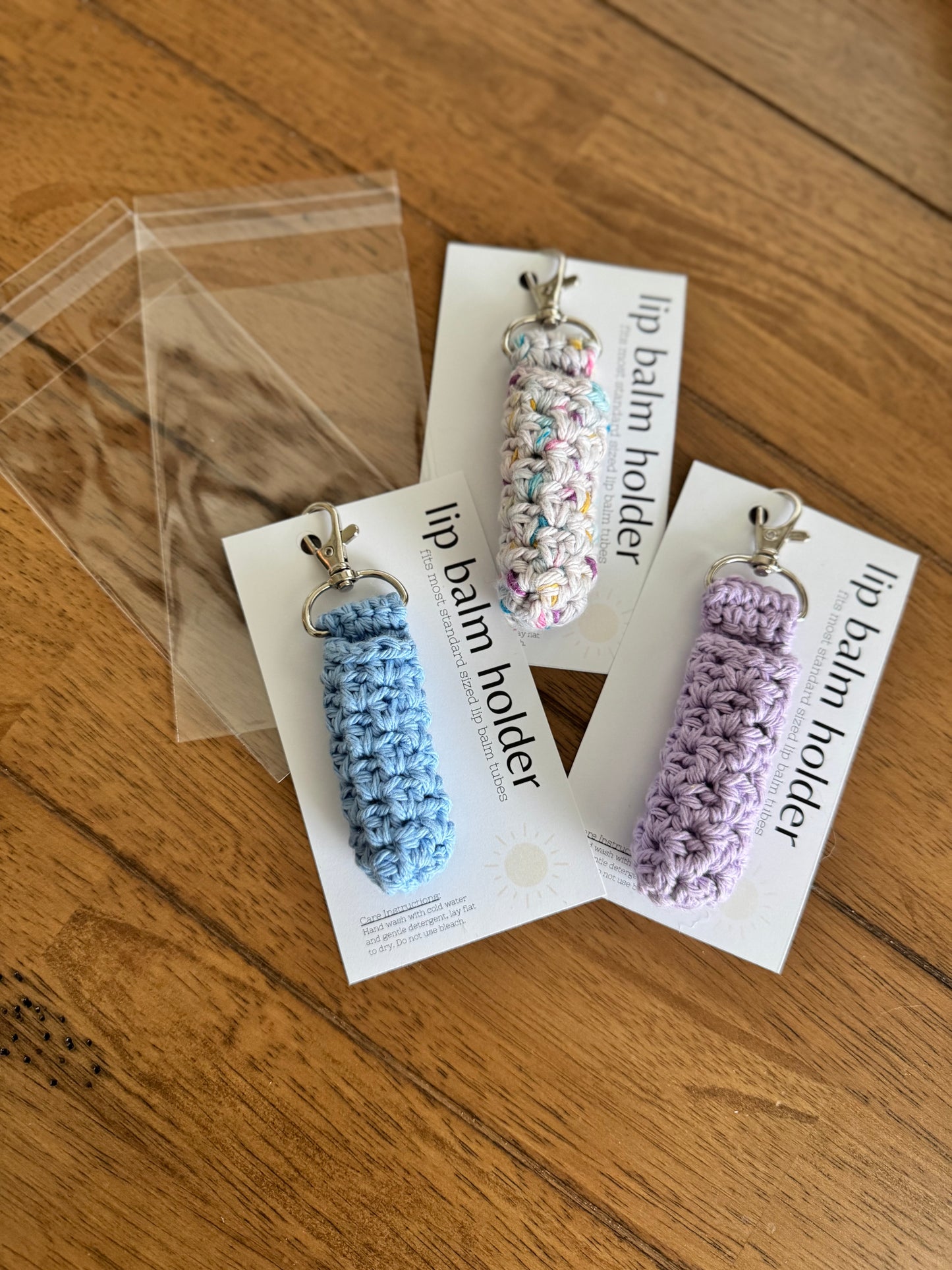 Sunny Lip Balm Keychain