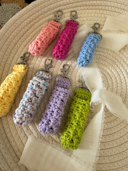 Sunny Lip Balm Keychain