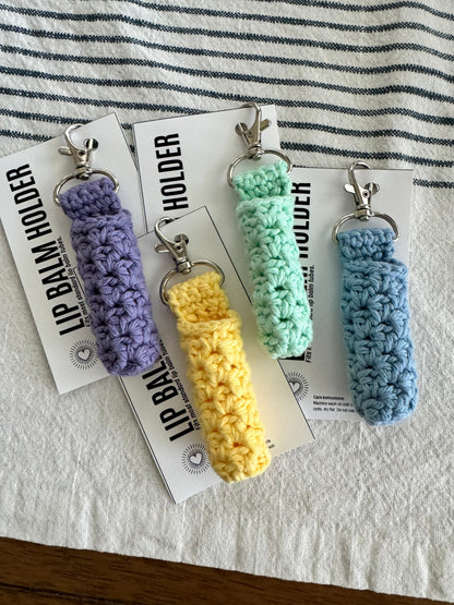 Sunny Lip Balm Keychain