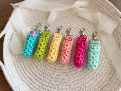 Sunny Lip Balm Keychain