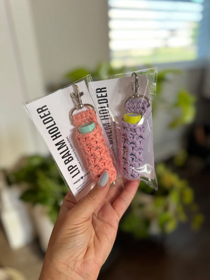 Sunny Lip Balm Holder Crochet Pattern