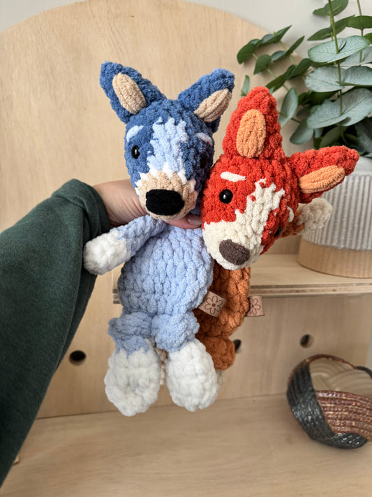 Mini Knotted Heeler Lovey