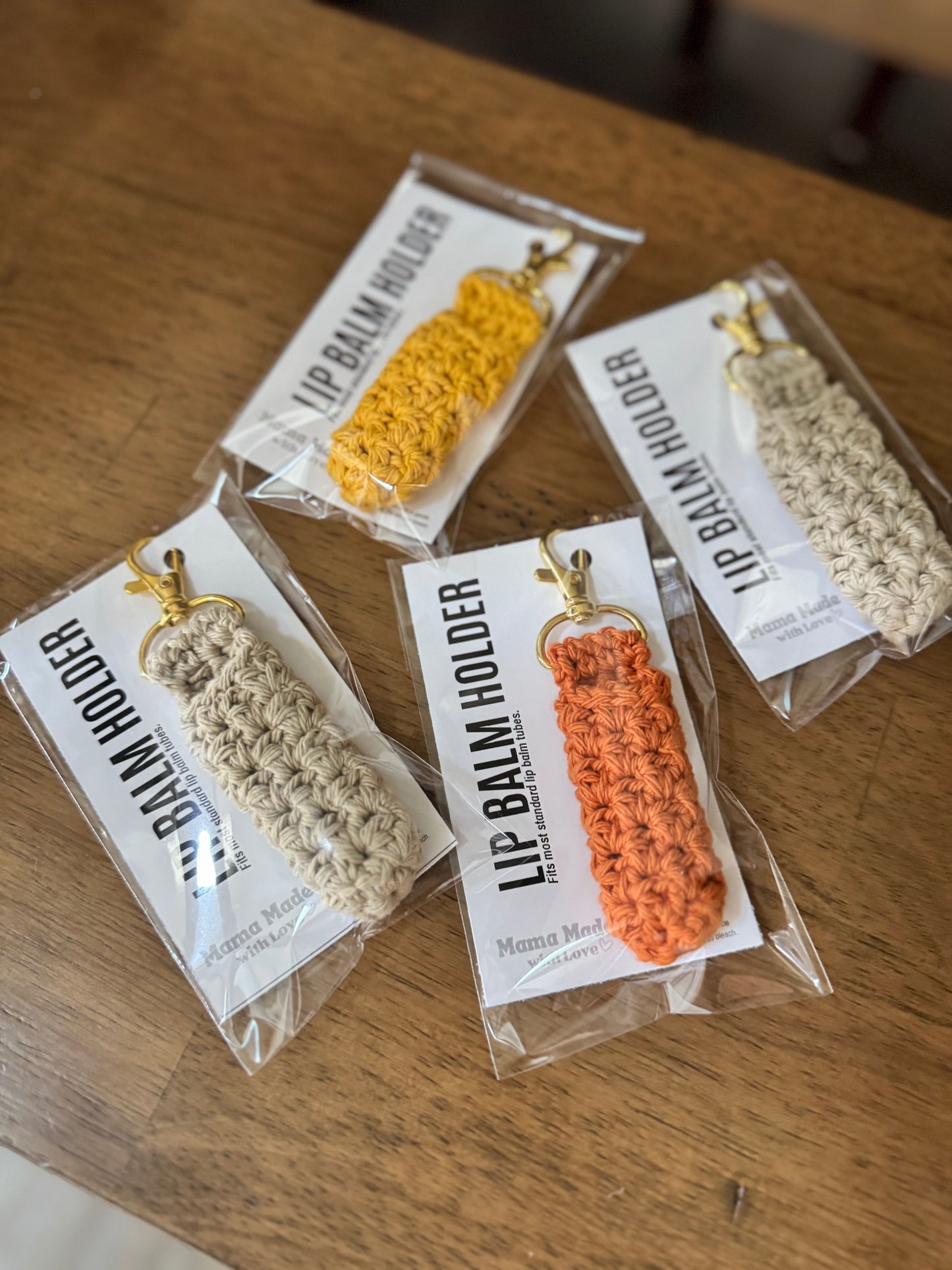 Sunny Lip Balm Keychain