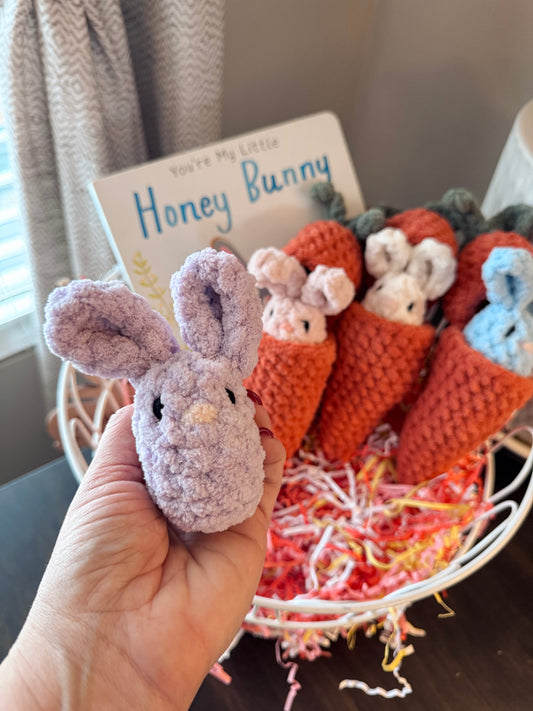 Hatching Bunny Carrot Plush