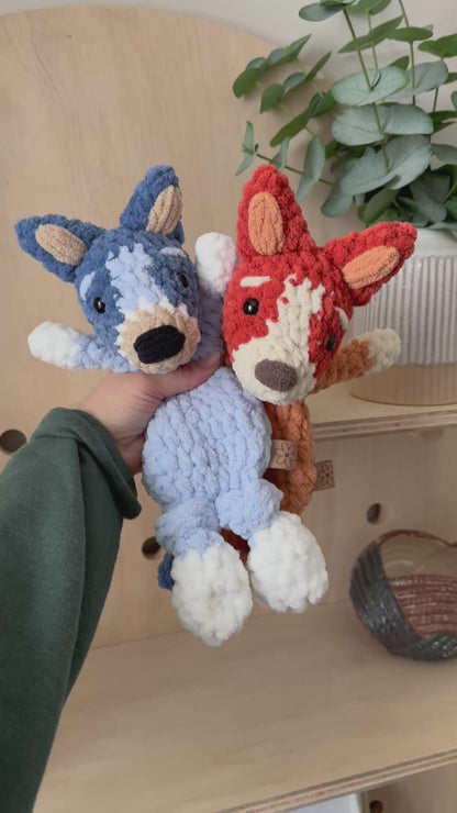 Mini Knotted Heeler Lovey